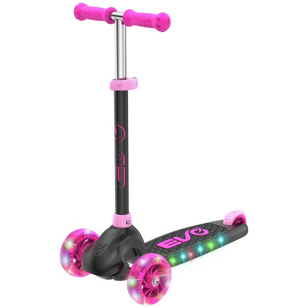 Buy Evo Eclipse Tri Scooter – Pink | Kids scooters | Argos