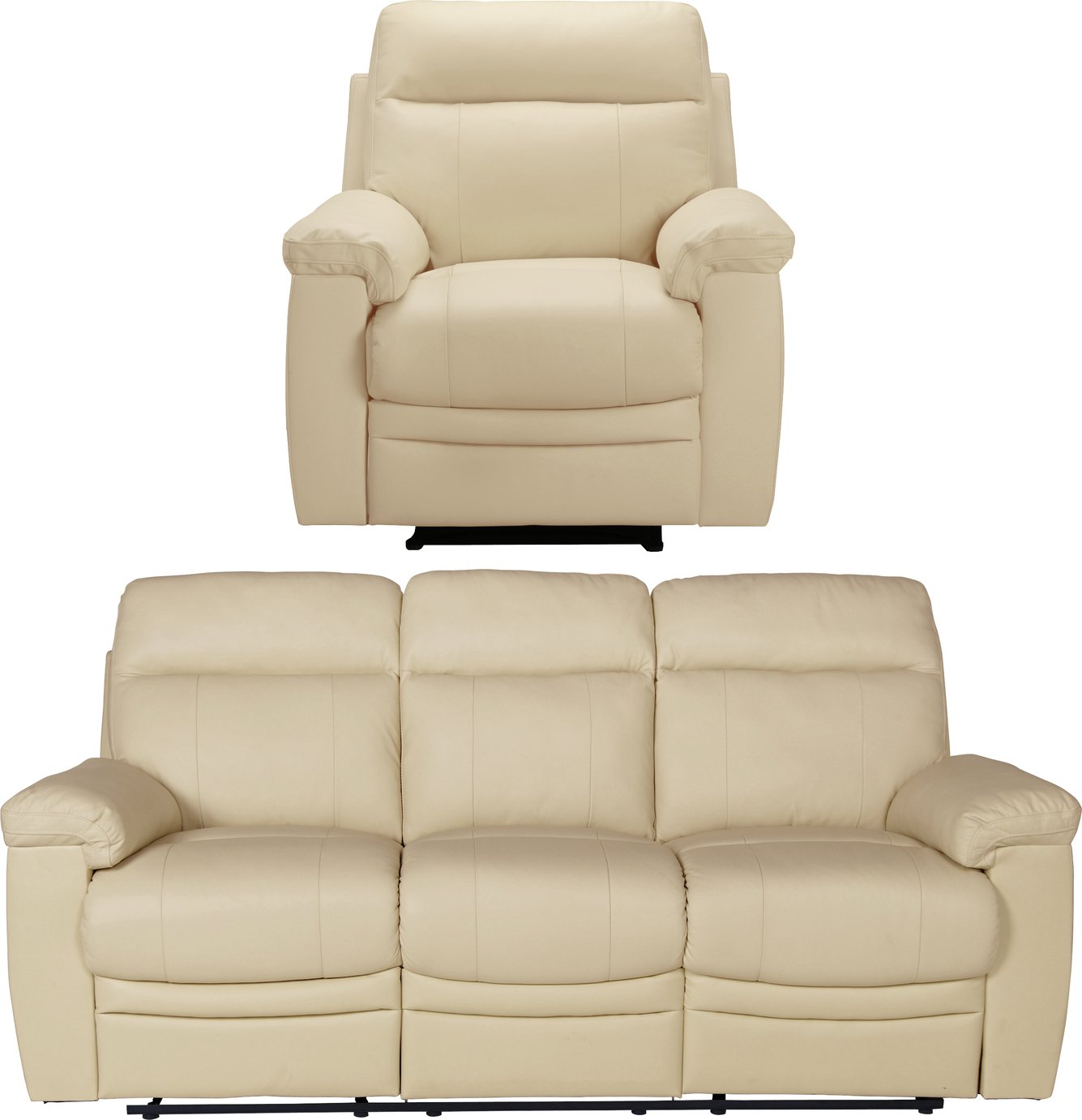 argos three piece suites leather Syncro System