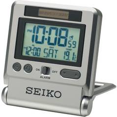 seiko lcd travel alarm clock - fortnite alarm clock argos