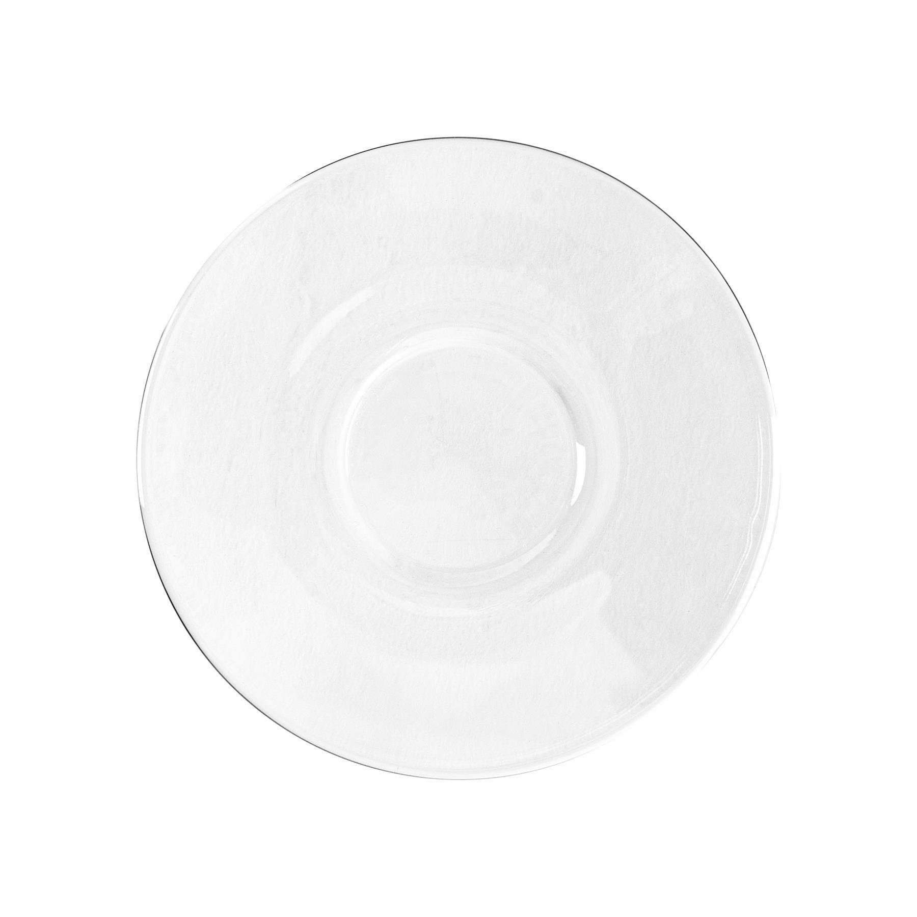 Bormioli Rocco Bar Glass Cappuccino Saucers - Pack of 6