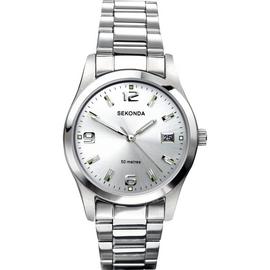Sekonda Men's Silver Stainless Steel Bracelet Watch