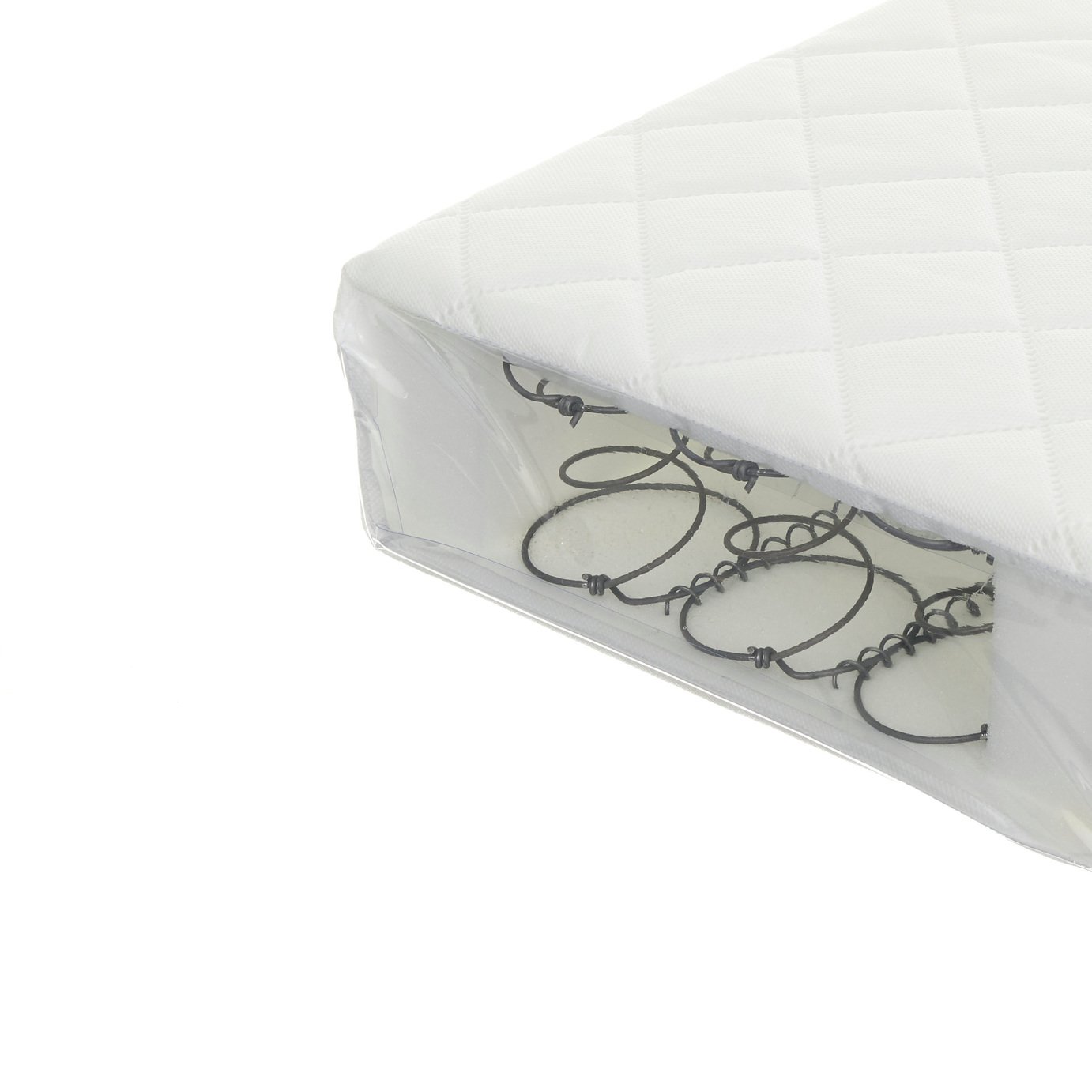 obaby pocket sprung cot bed mattress