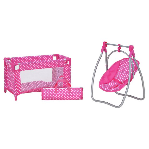 Buy Chad Valley Babies To Love Doll S Sleep Feed And Travel Set
