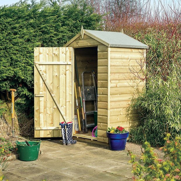 Buy Rowlinson Wooden Oxford Shiplap Shed - 4ft x 3ft at Argos.co.uk ...