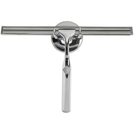Croydex Shower Squeegee and Holder - Chrome.