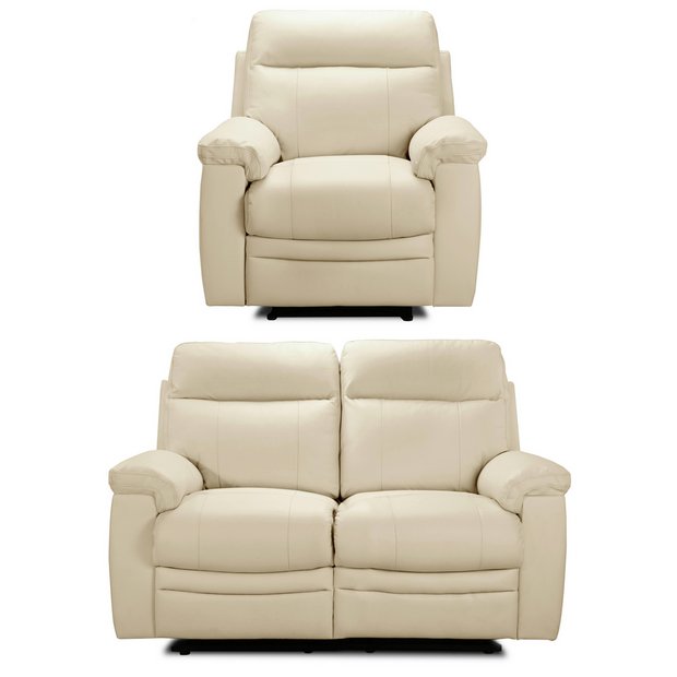 Leather recliner sofa discount argos