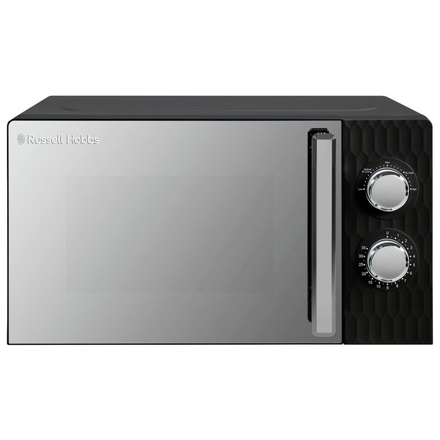 Argos black store microwave sale