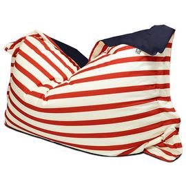 rucomfy Stripe Indoor Outdoor Bean Bag