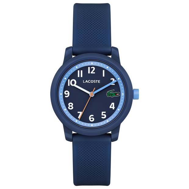 Buy Lacoste Kids Navy Silicone Strap Watch Kids watches Argos