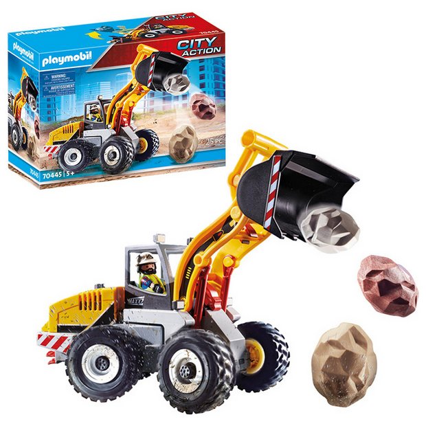 Buy Playmobil 70445 City Action Construction Front Loader | Playsets and  figures | Argos