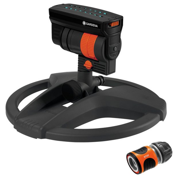 Buy Gardena Aquazoom Compact Sprinkler And Waterstop Sprinklers Argos