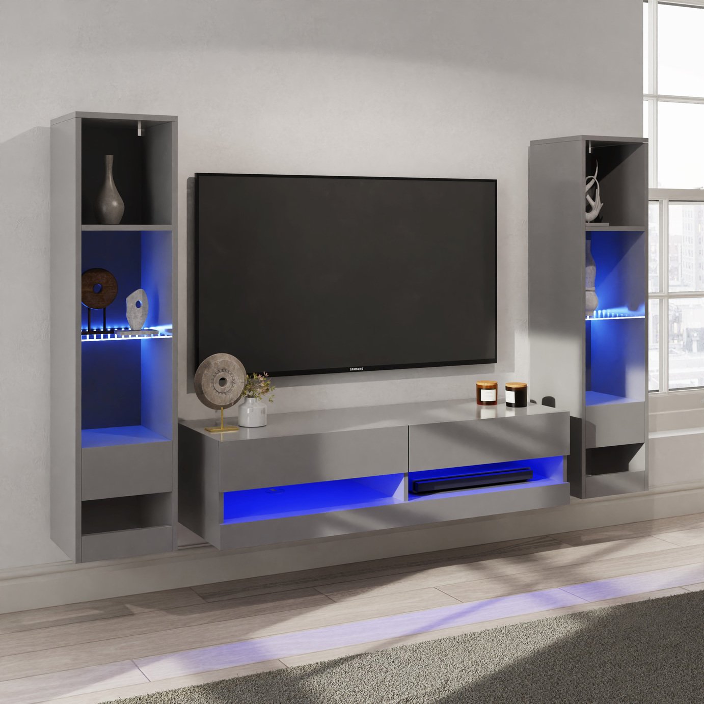 GFW Galicia 3 Piece Furniture Set with 120cm Unit