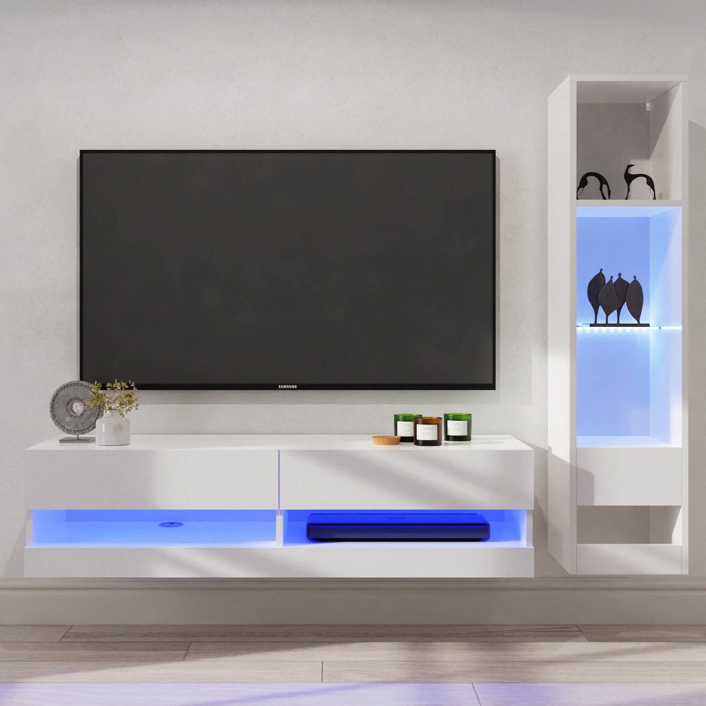 GFW Galicia 2 Piece Furniture Set with 120cm Unit