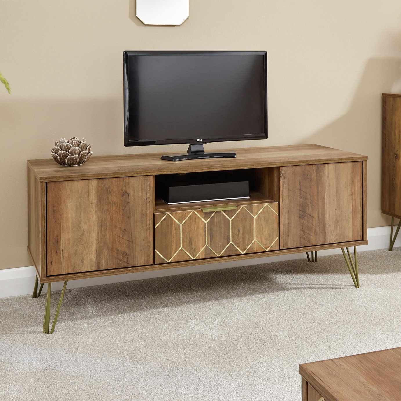 GFW Orleans 2 Piece Furniture Set - Mango Wood Effect