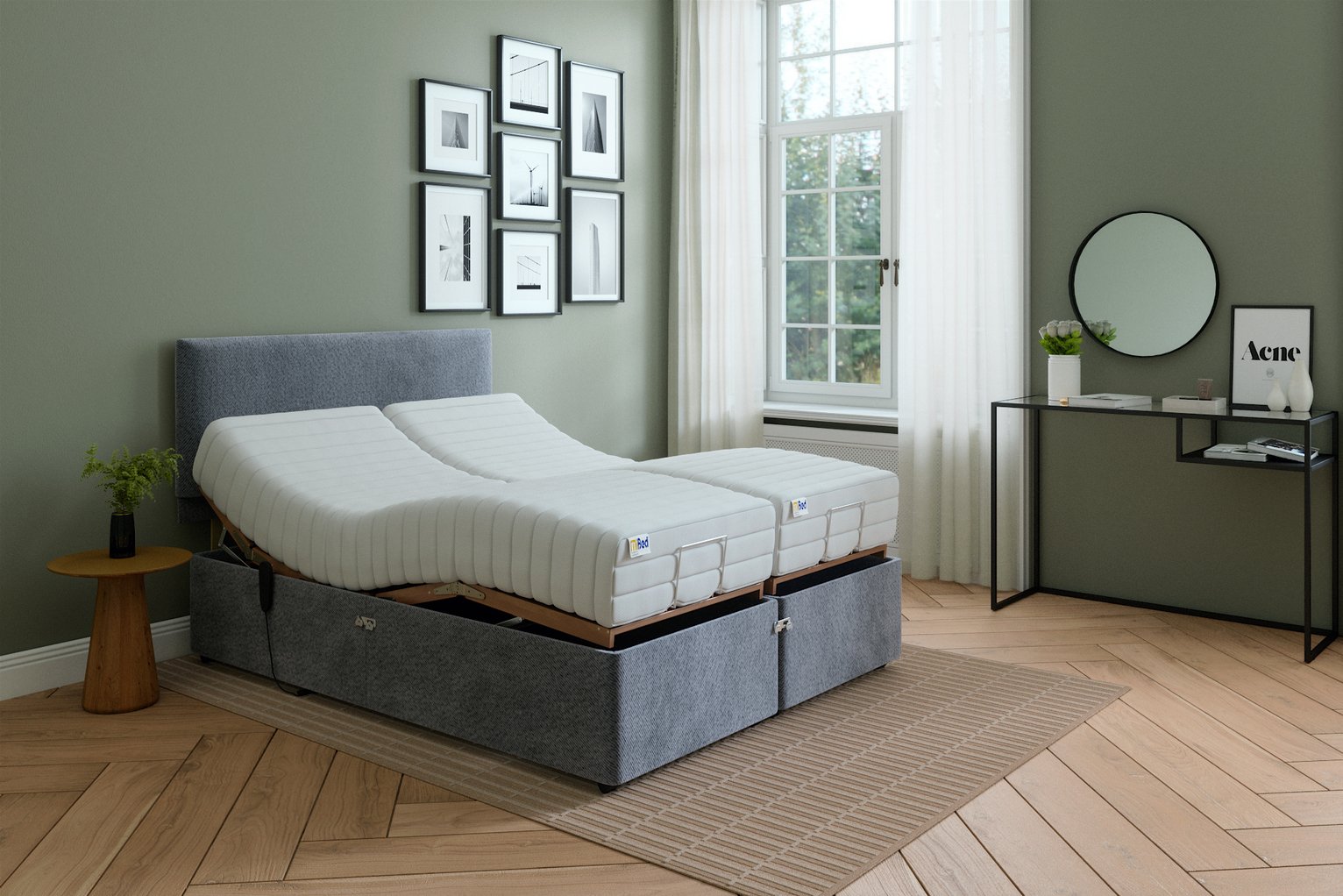 Mibed Memory Adjustable Bed