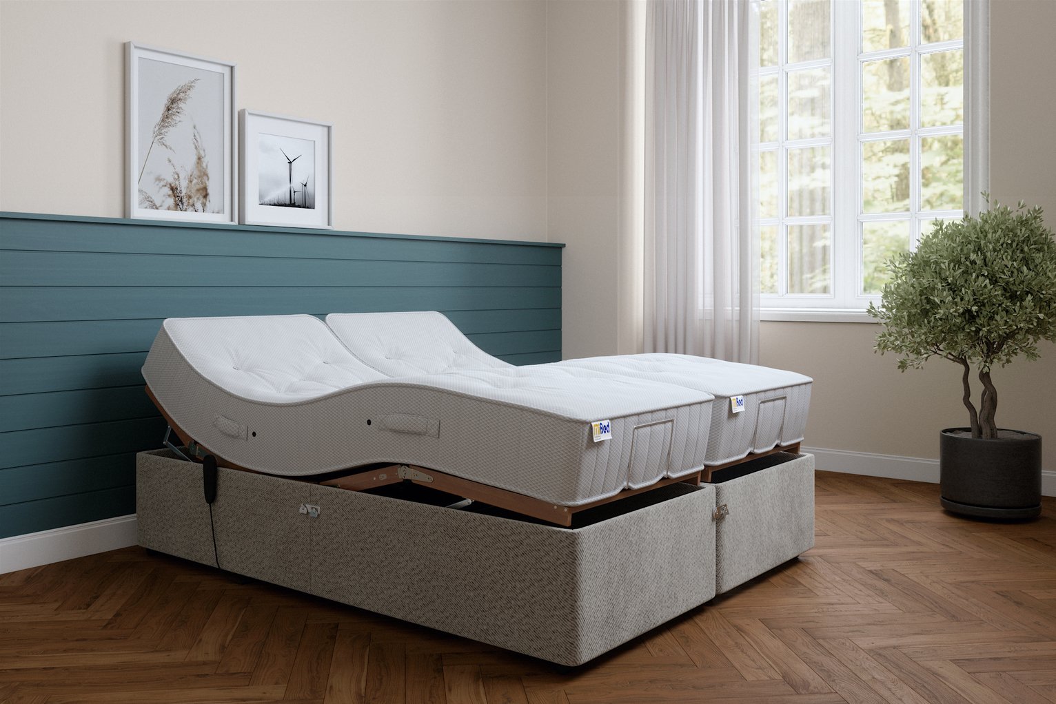 Mibed Essentials Entry Pocket Adjustable Bed