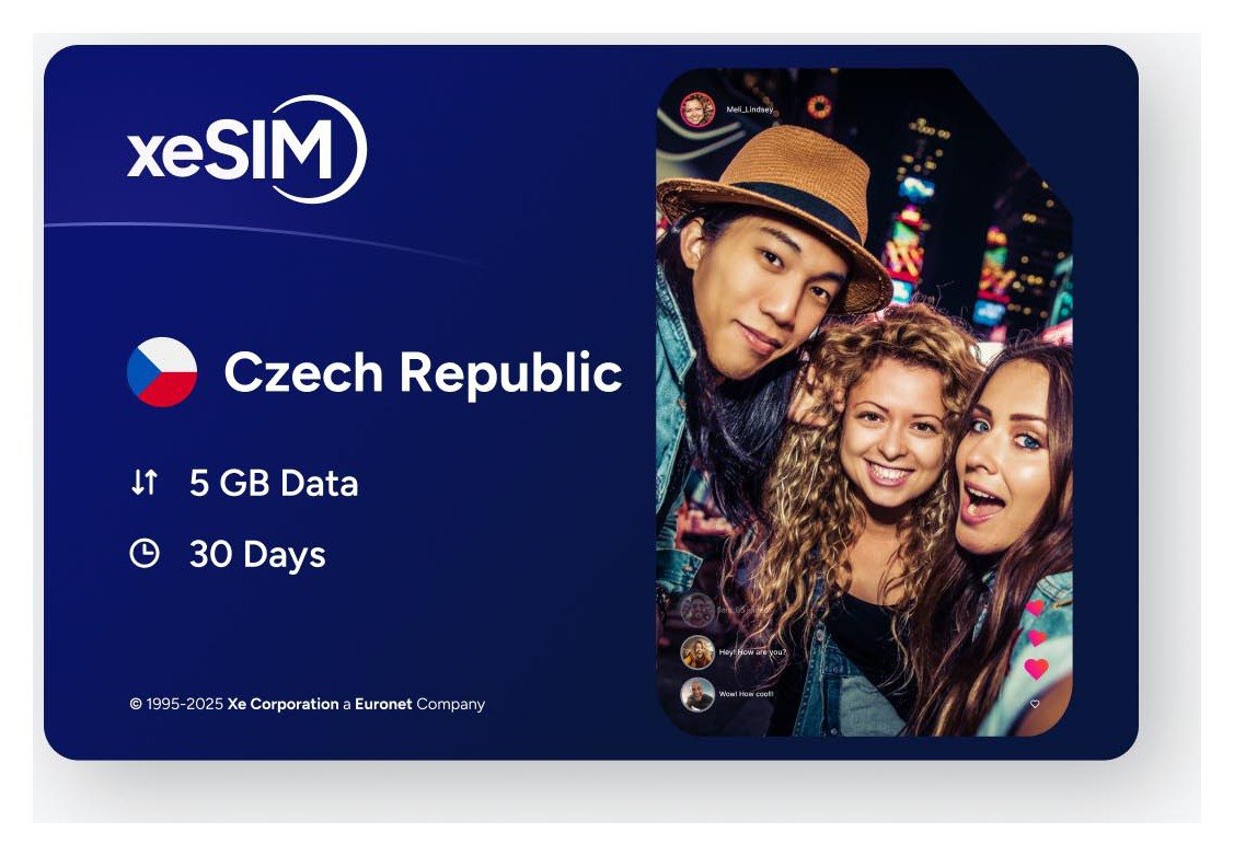 XeSIM Czech Republic Travel eSIM