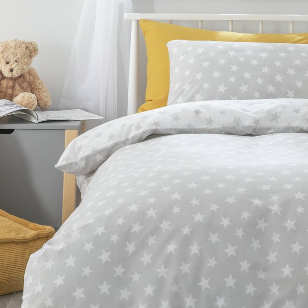 Grey star nursery clearance bedding