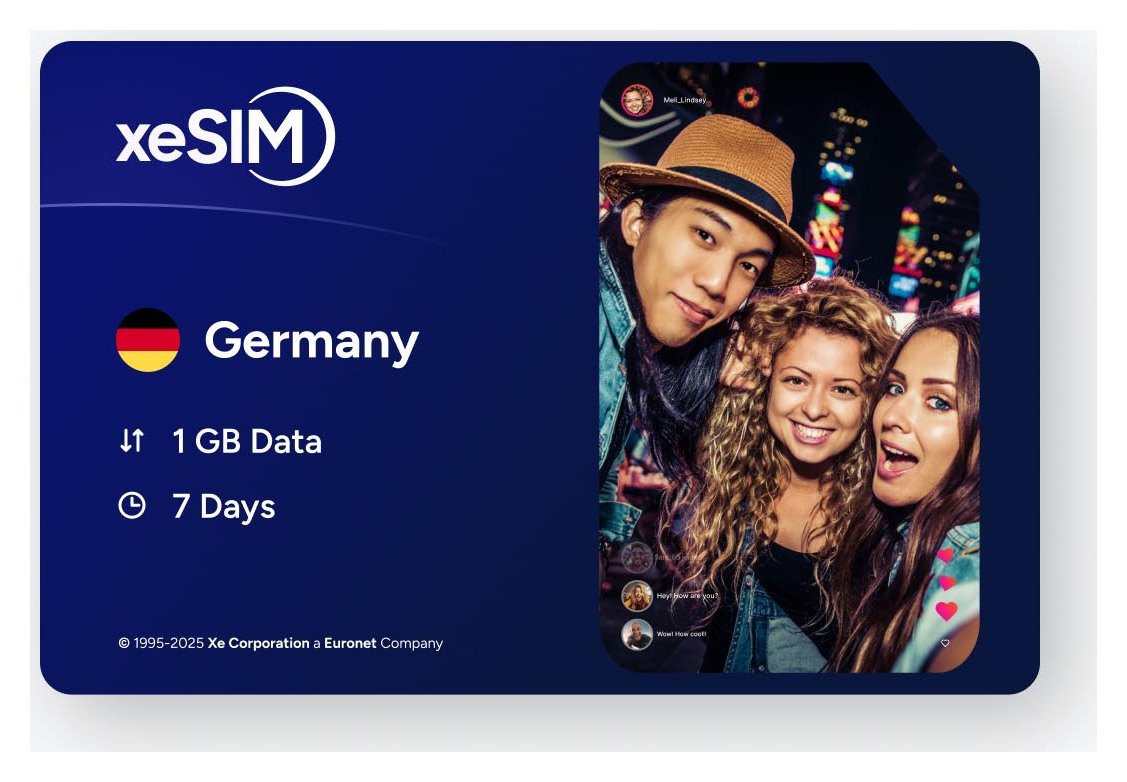 XeSIM Germany Travel eSIM