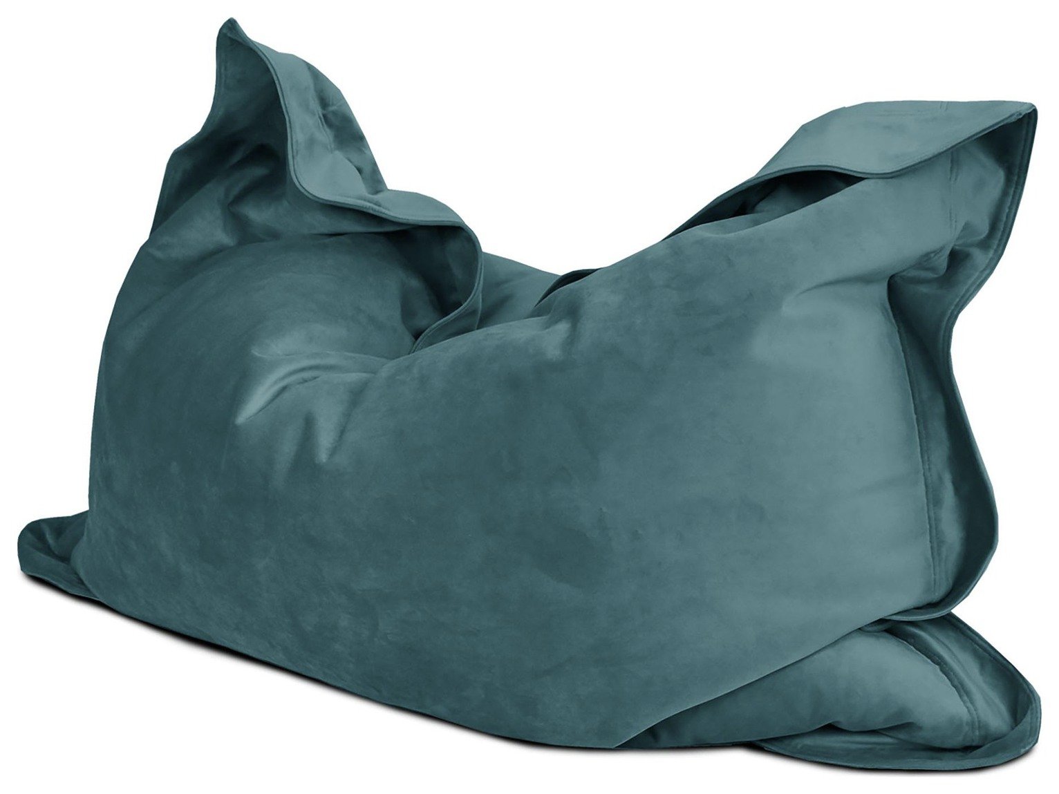 rucomfy Velvet XL Squarbie Bean Bag