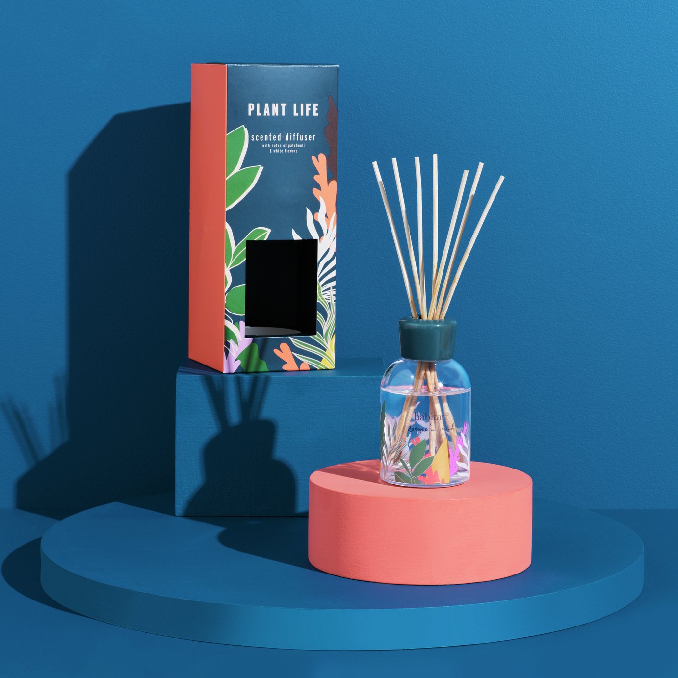 Habitat x Designs in Mind 90ml Reed Diffuser - Plant Life