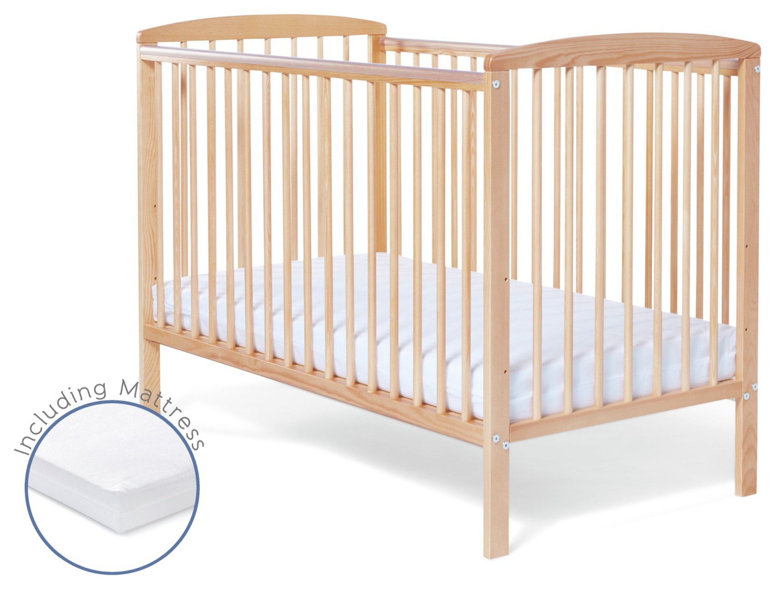 argos bedside crib