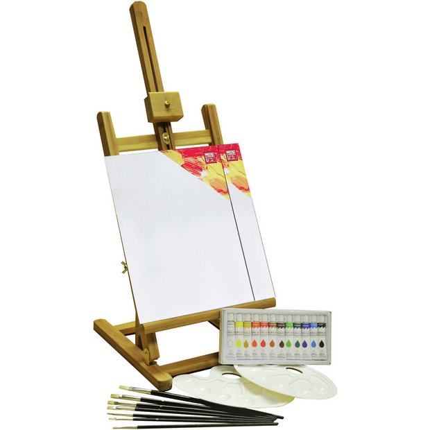 Artist 2 Easel, Palette Abin Easel for Painting canvases Painting Easel  Tabletop Easel Easel Table top Easel Table Easel Artist Supplies Portable