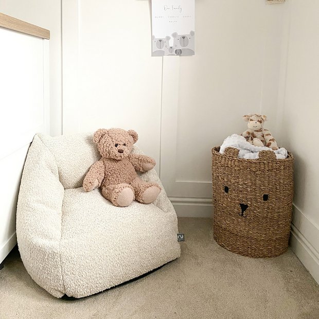 Teddy bear bean bag 2024 chair