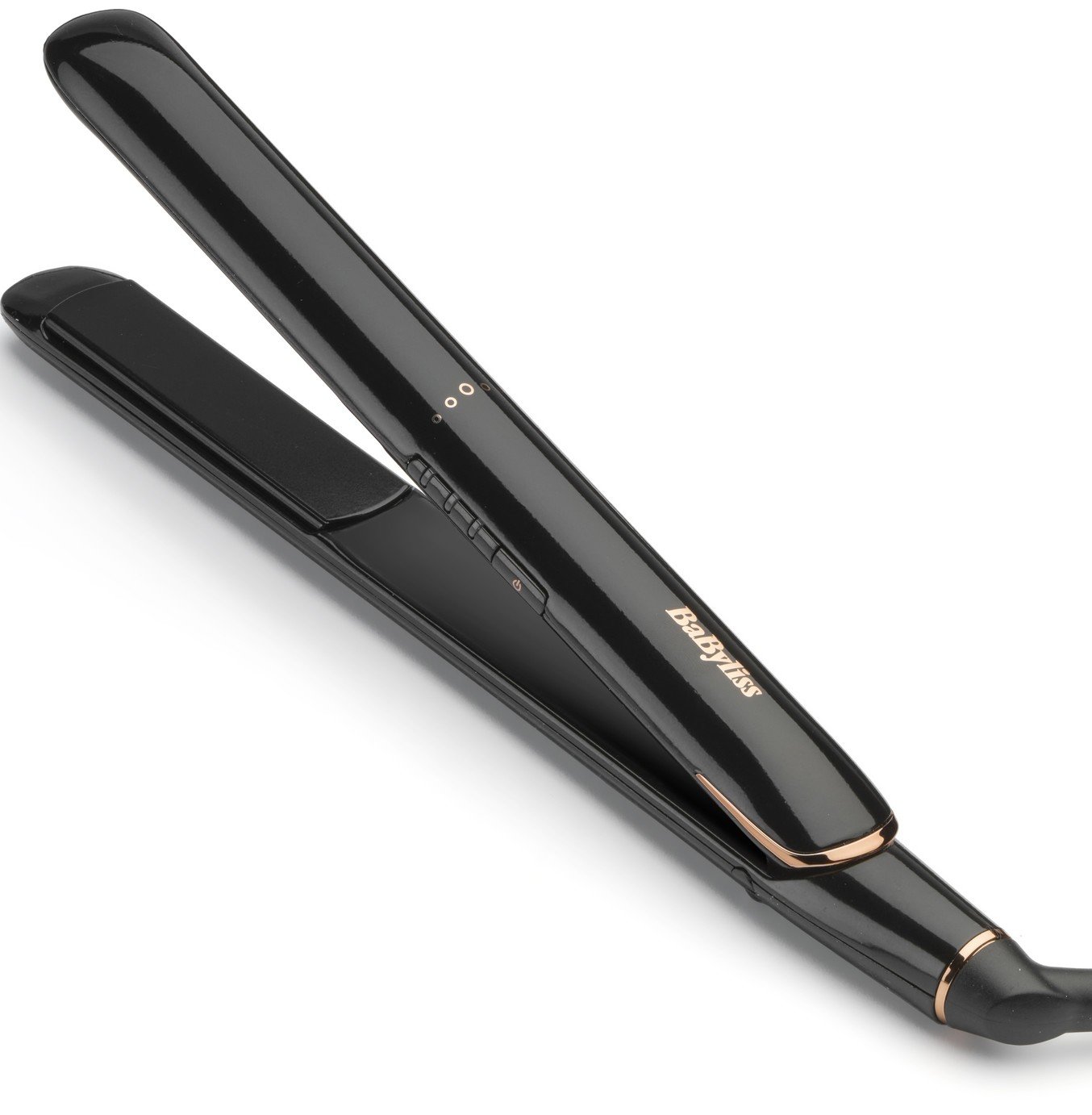 BaByliss 2515DU Rose Lustre Hair Straightener - Black