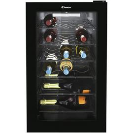 Candy CWC021MKN 21 Bottle Wine Cooler - Black