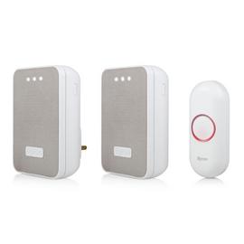 Byron DBY-22324 150m Wireless Doorbell - Pack of 2