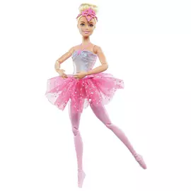 Barbie Twinkle Lights Feature Ballerina Doll - 29cm