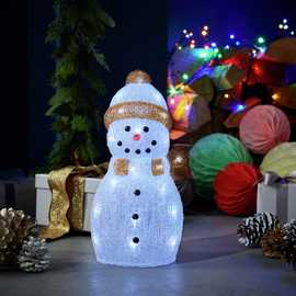 Argos Home Acrylic Snowman Christmas Decoration