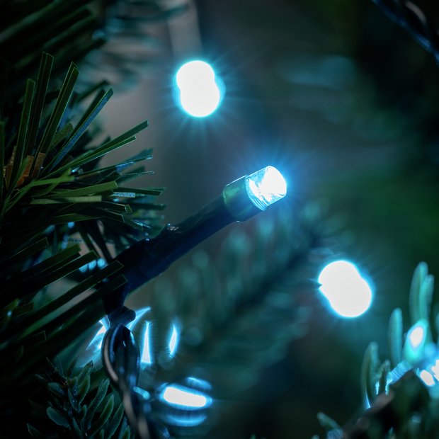 Argos christmas tree lights outlet led