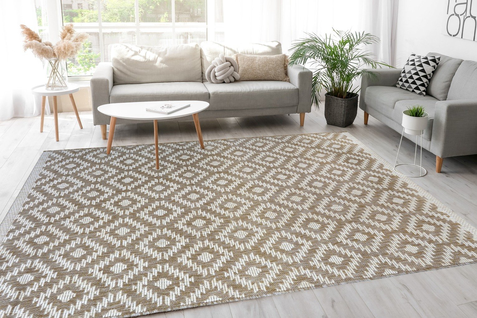 Genesis Natural Indoor Outdoor Rug - 120X170