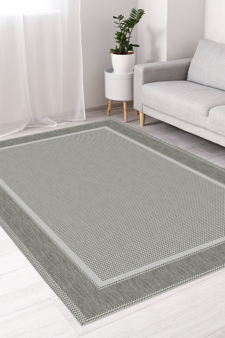 Solstice Grey Indoor Outdoor Rug 