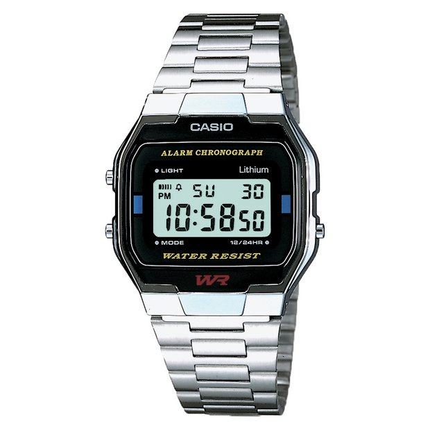 Buy Casio Men s Chronograph Silver Stainless Steel Watch Men s