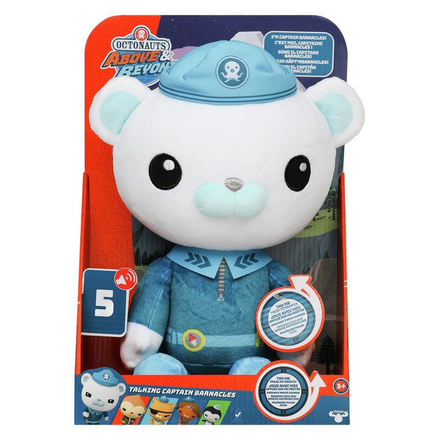 Buy Octonauts S1 Barnacles Talking Plush | Teddy bears and soft toys | Argos