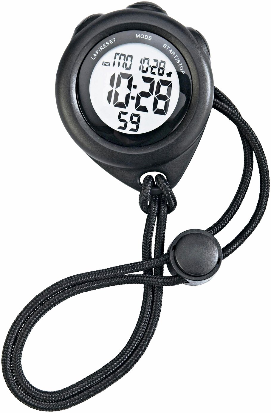 Peers Hardy Kids Black Sports Stopwatch