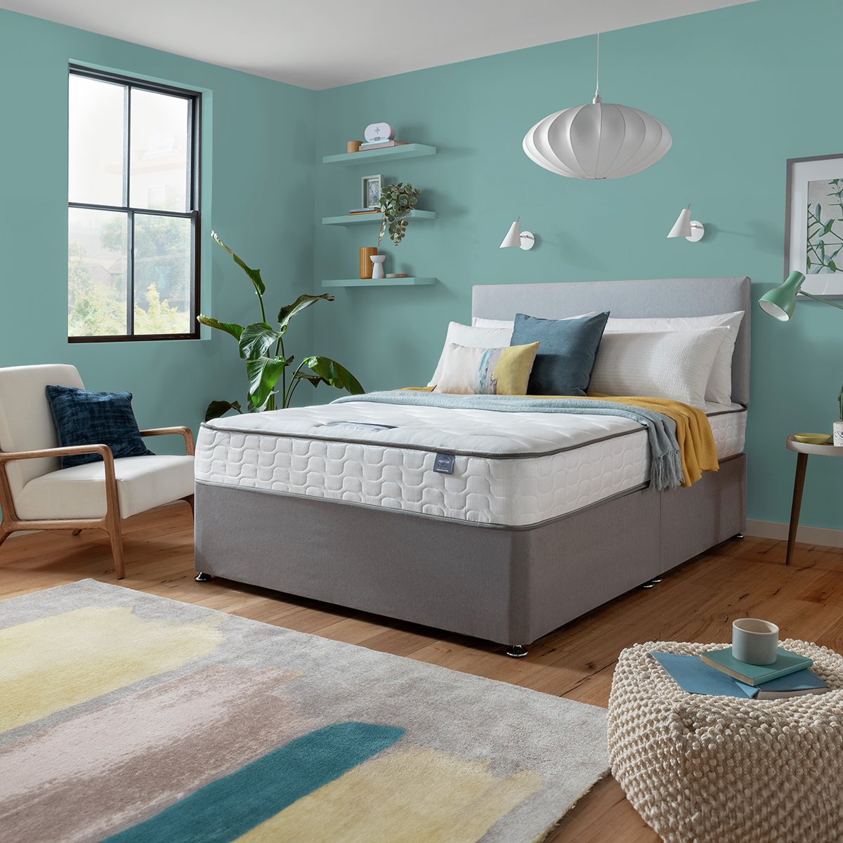 Silentnight Middleton Comfort Mattress & Divan Bed Set