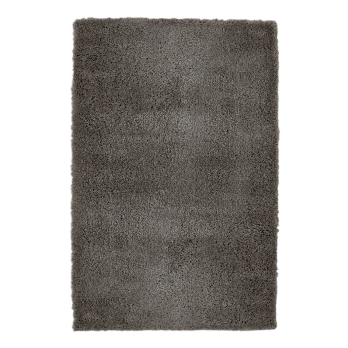 Mega Flooring Black Shaggy Plain Rug - 160 x 230cm