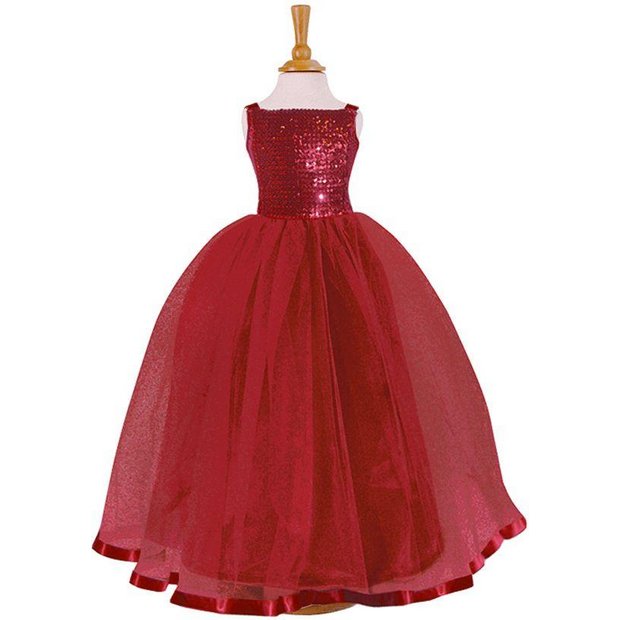Buy Sequin Ballgown - Ruby 9-10 years at Argos.co.uk - Your Online Shop ...