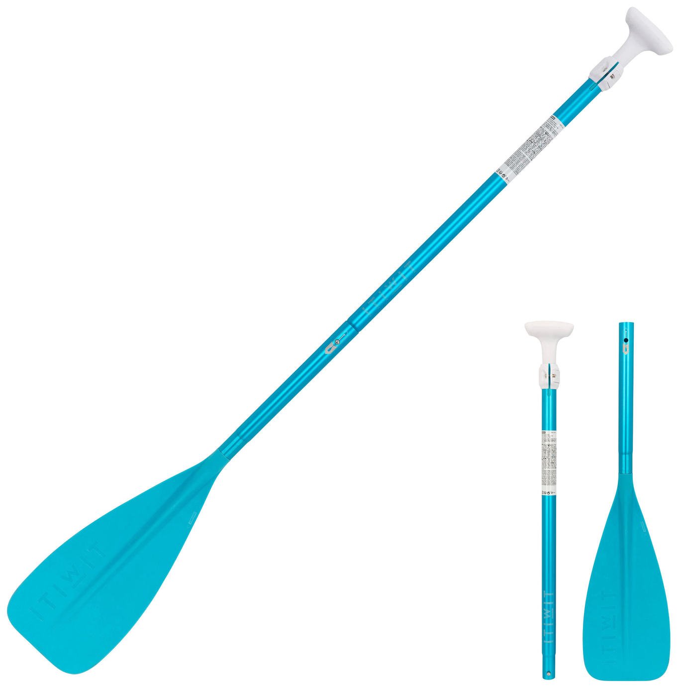 Decathlon 100 Adjustable Split Paddle - Size S