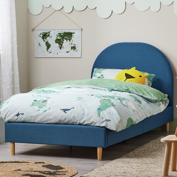 Buy Habitat Olivia Single Bed Frame Blue Kids beds Argos