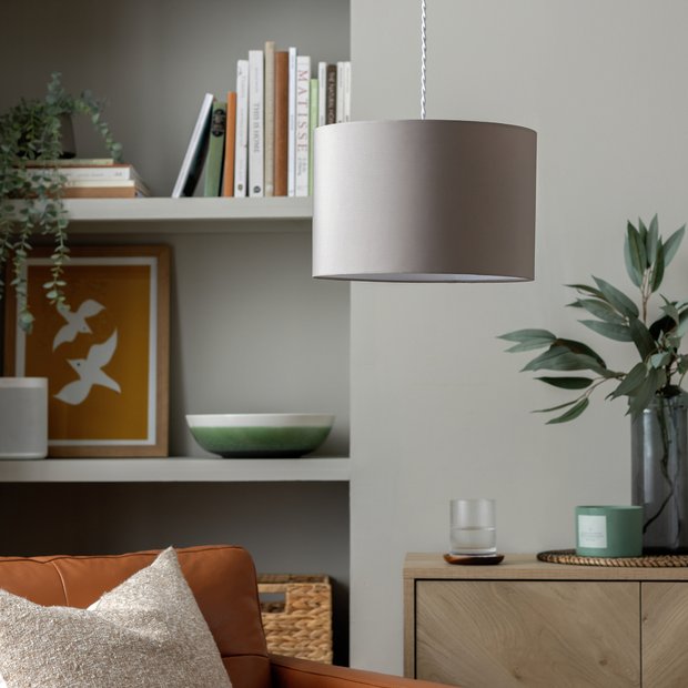 Argos on sale drum lampshade