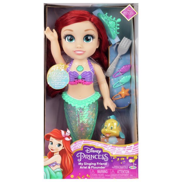 little mermaid singing doll