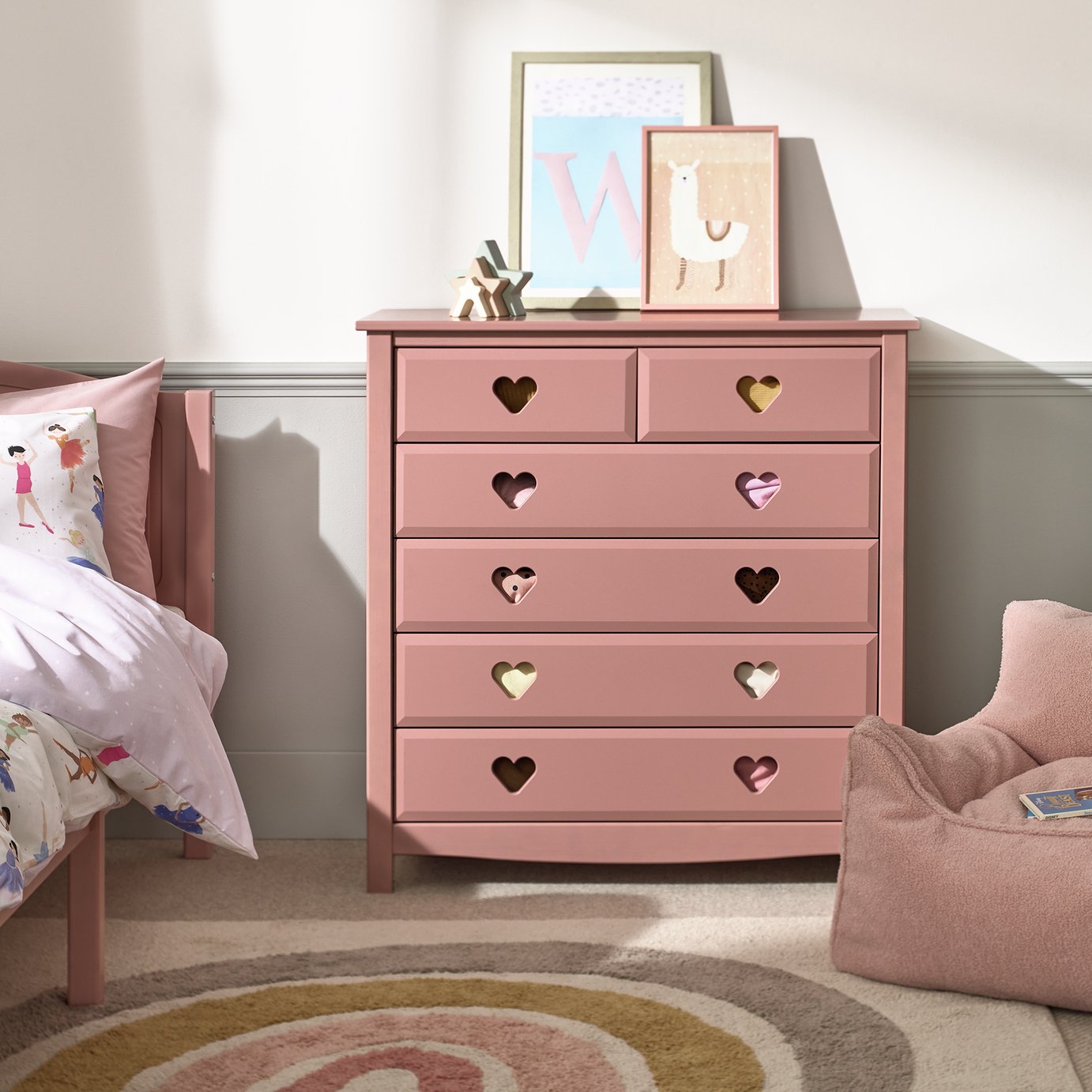 Habitat Kids Mia 6 Drawers Chest