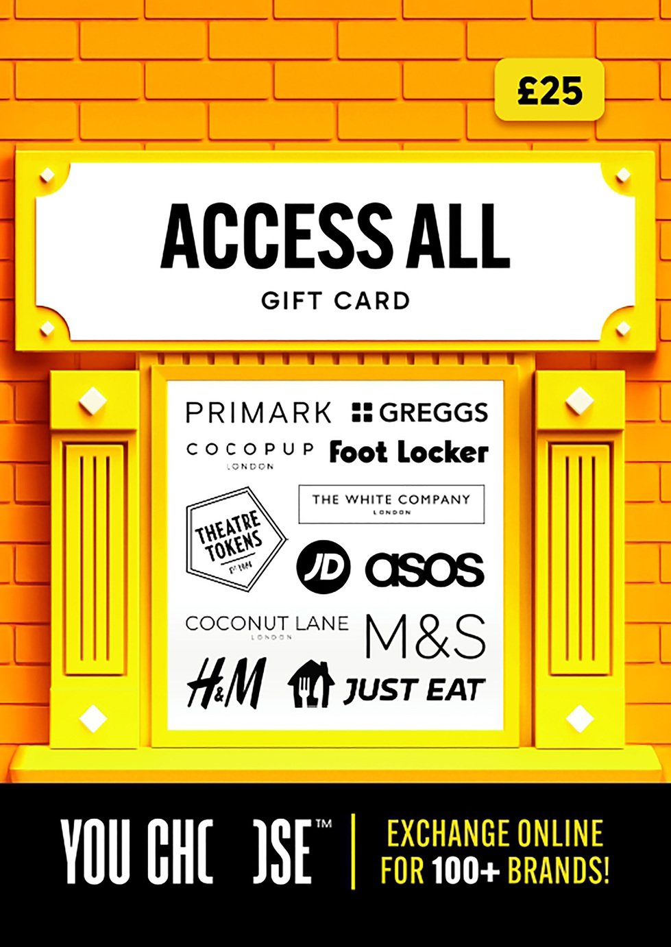 You Choose Access All GBP Gift Card
