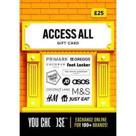 You Choose Access All 25 GBP Gift Card