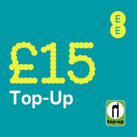 EE £15 Pay As You Go Top-Up Voucher